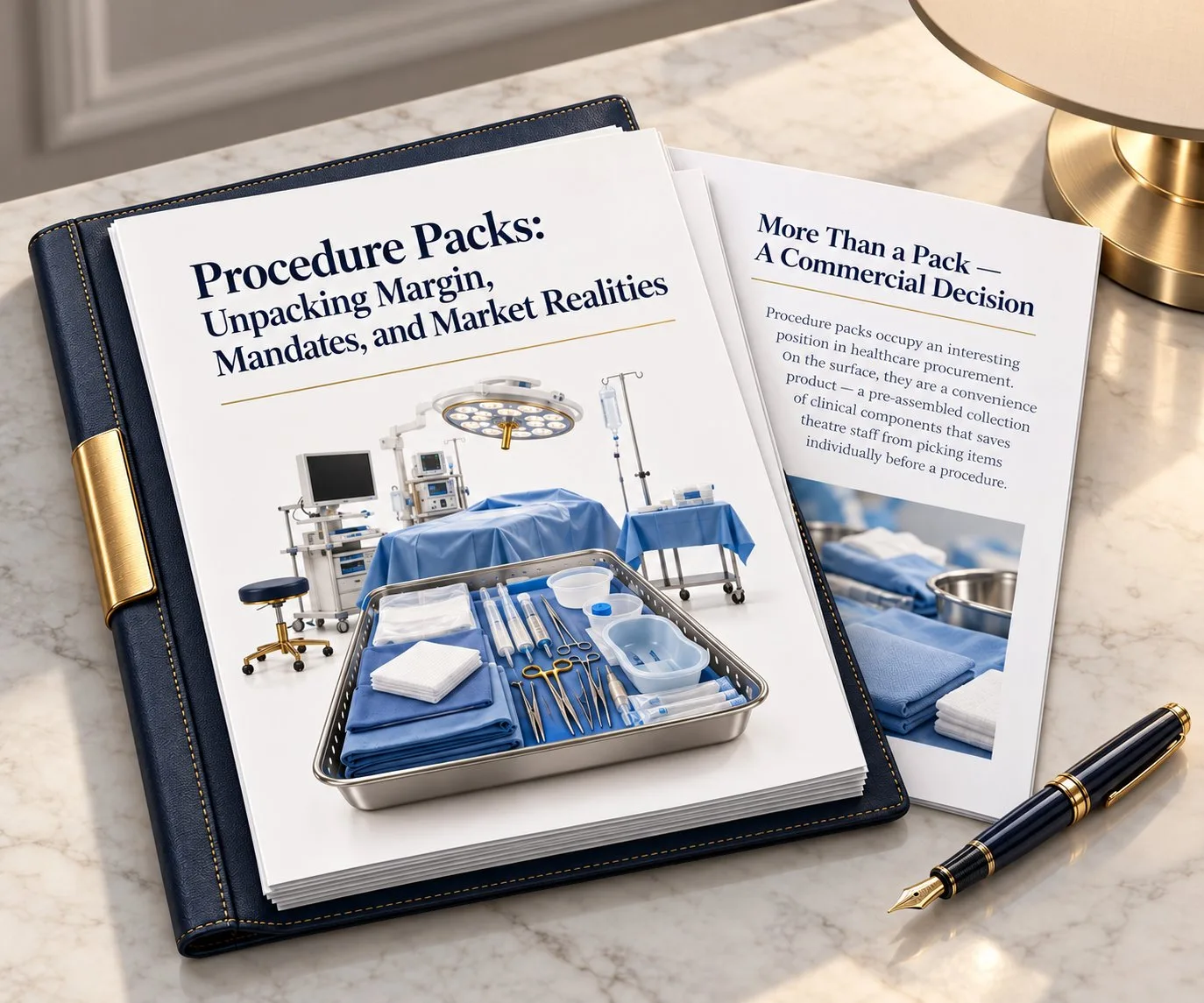 Illustrated briefing on the market for procedure packs