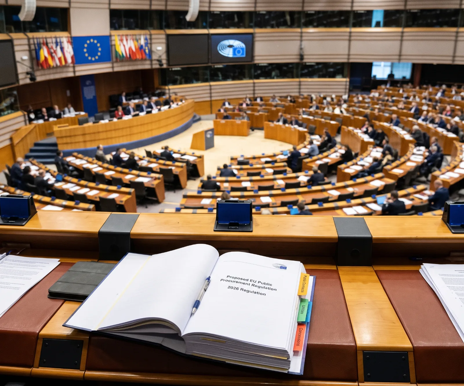 Illustration for the briefing EU Public Procurement Reform 2026: From Three Directives to One Regulation