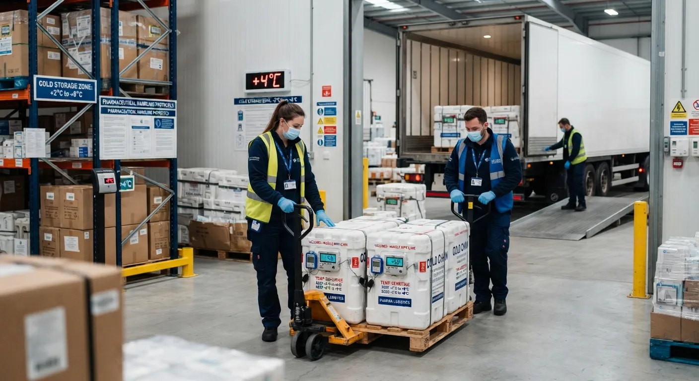 Illustration for the briefing UK Healthcare Cold Chain: Market Demand, Specialist Infrastructure and Distribution Economics